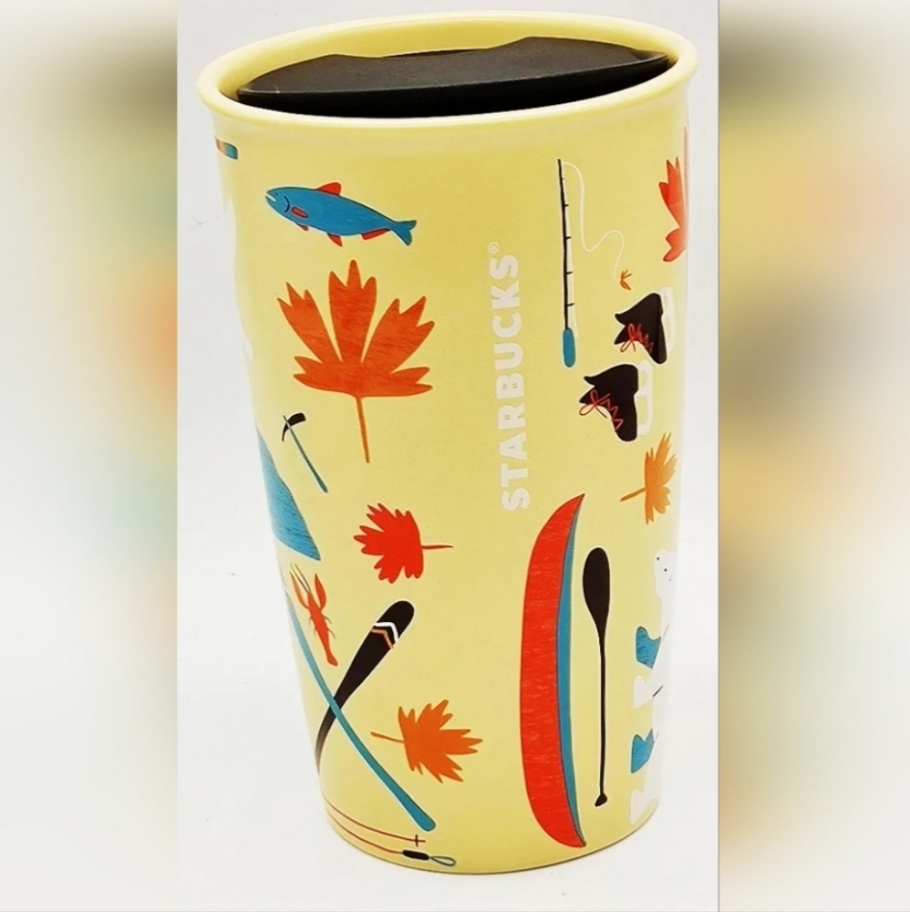 Starbucks Canada Wild Life Double Wall Travel Tumbler Mug